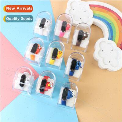Cartoon doll silicone watch fashion children students digita