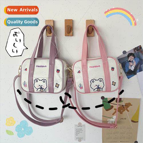 2022 new 适用eign fashion college  sweet shoulder bag studen