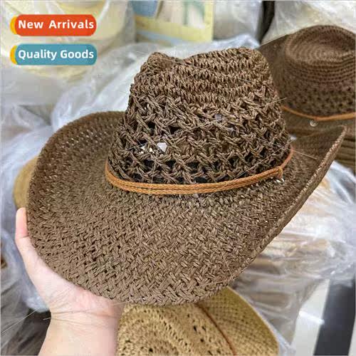 Straw hat western cowboy straw hat straw hat women mountaine
