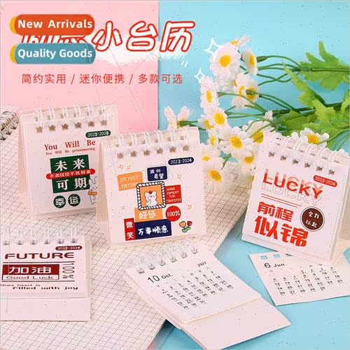 2024 Inspirational Text Desk Calendar mple Desktop Small Fre