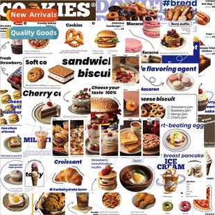 kinds decorative cartoon stickers all graffiti food