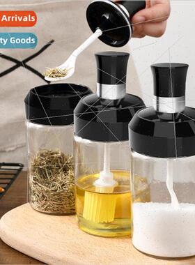 Moisture-proof spice box glass household combination spice b