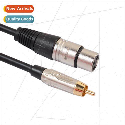 New zinc alloy shell RCA male to ca female microphone mixer
