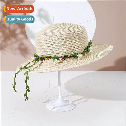 Panama straw hat womens bowler hat jazz hat big head circumf