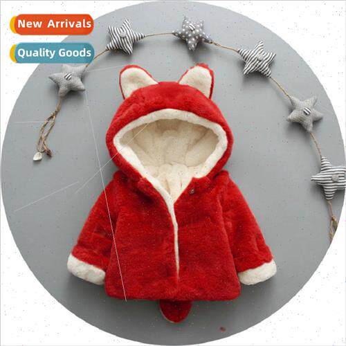 Boys and girls cotton coat in small children Korean  of the