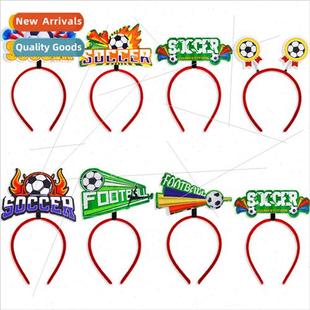 bands bar theme New decoration hair party head soccer
