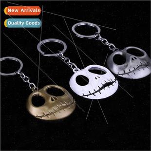 Christmas ght Fright Jack skull keychain car accessories per