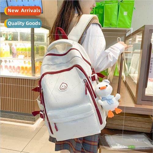 ins cute teenage girl schoolbag female college wind large ca