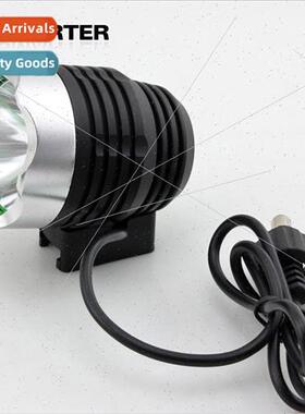 T6 U2 Strong light headlamp Bicycle light 4pcs 18650 recharg