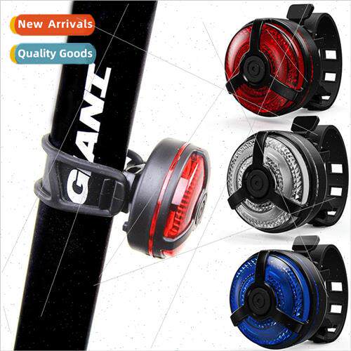 New bicycle tail light cycling warning light USB charging hi