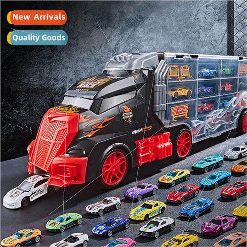 Childrens oversized large capacity storage cargo car alloy c