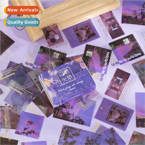 PET matchbox stickers floating life seventh season series in