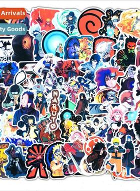 Naruto 70 Helmet Stickers Journal ggage Notebook Kakashi Sti