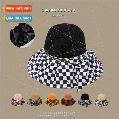 Vinyl hollow sun hat female spring and summer hundred with l