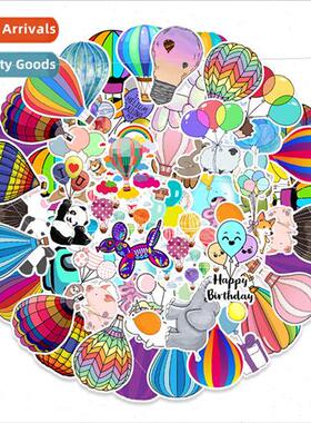 50 Balloon Doodle Stickers ggage Cell Phone Computer Skatebo