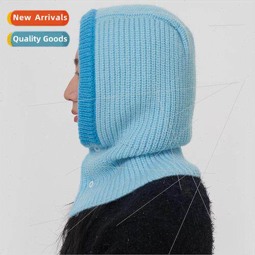 Big head Warm Hat autumn and winter new retro fashion two-co