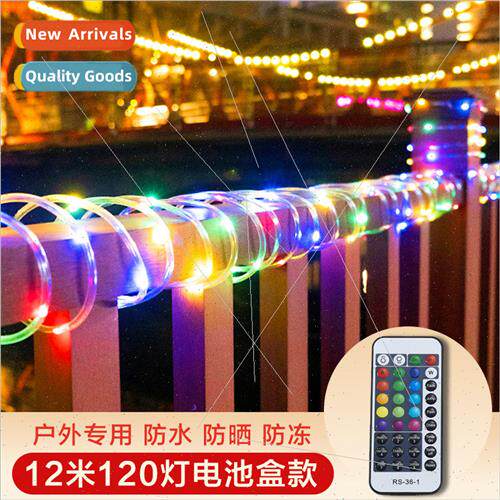 RGB Tube ghts Copper Wire ghts Outdoor Garden Waterproof Dec