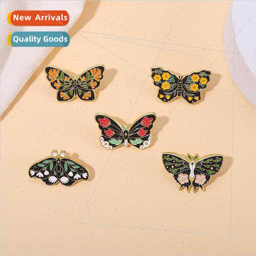 Butterfly Brooch Metal Badge Clothing Accessory Insect Flyin