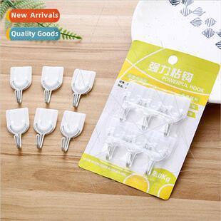 Plastic Small Hooks Creative Mini White Small Sticky Hooks M