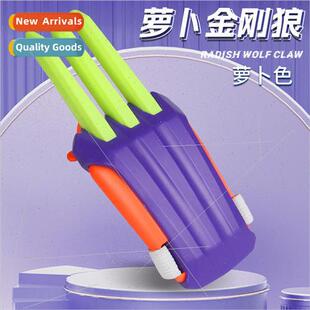 Radish Wolverine claw knife retractable creative toys wolver