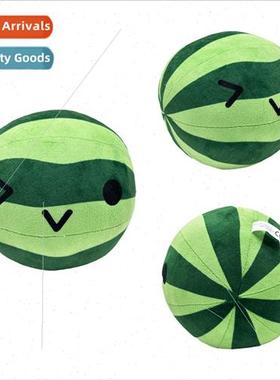 New suika gameplush blinking watermelon synthetic large wate