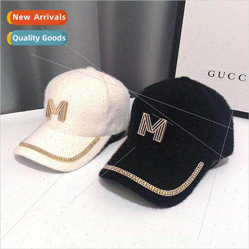 Hat female fall and winter big face fat sister ins warm plus