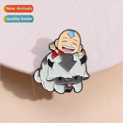Cartoon animation brooch monster character  jewelry pendant
