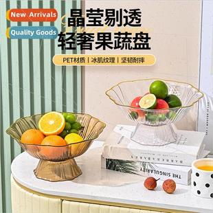 asphalt fruit plate New petal luxury creative light