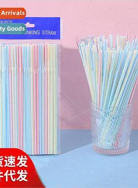 Disposable plastic pp straws drinking soy milk cola bent str