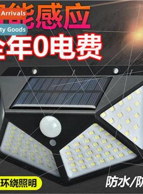 Body Sensor Solar Wall ght Home Set ght Waterproof ght Contr