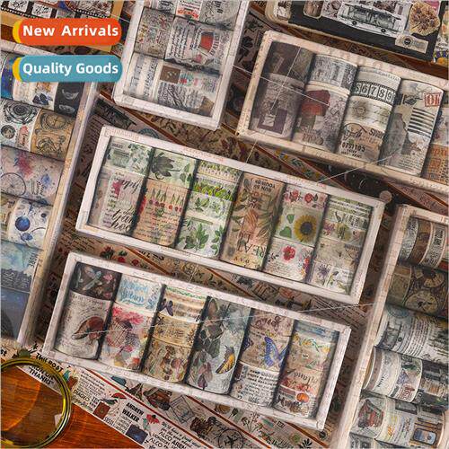 Time old things handbook tape retro landscaping washi tape w
