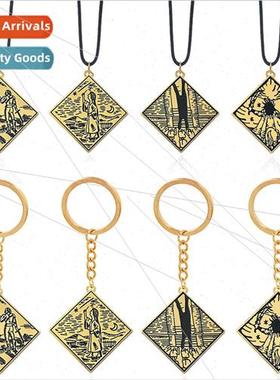 Game old man ring  stargazer girls legend talisman necklace