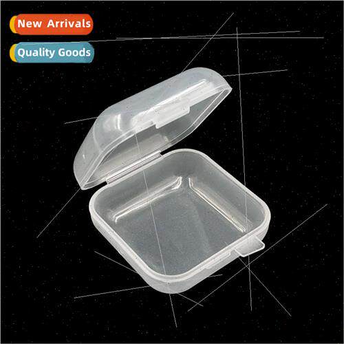 Transparent plastic small square box earplugs box anti-noise