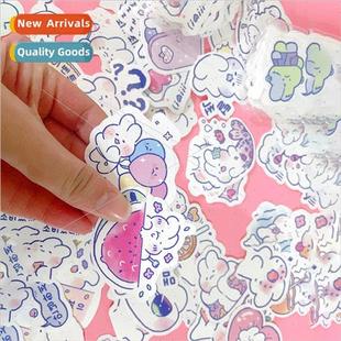 Rabbit printed waterproof remo rabbit the cute Year soft