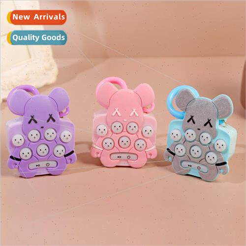 Cute cartoon block bear multifunctional mini gopher machine