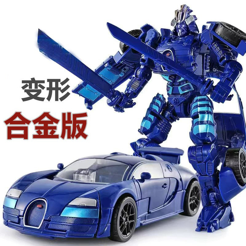 变形汽车卡车机器人漂移准星玩具