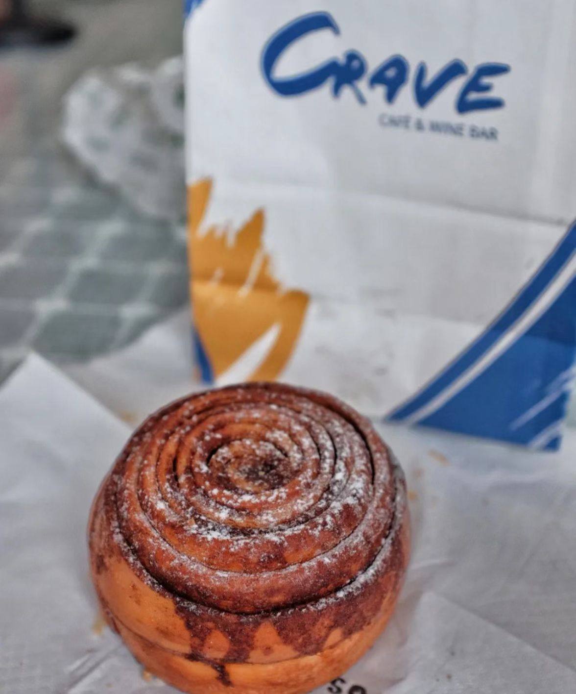 Cravecafe招牌肉桂卷