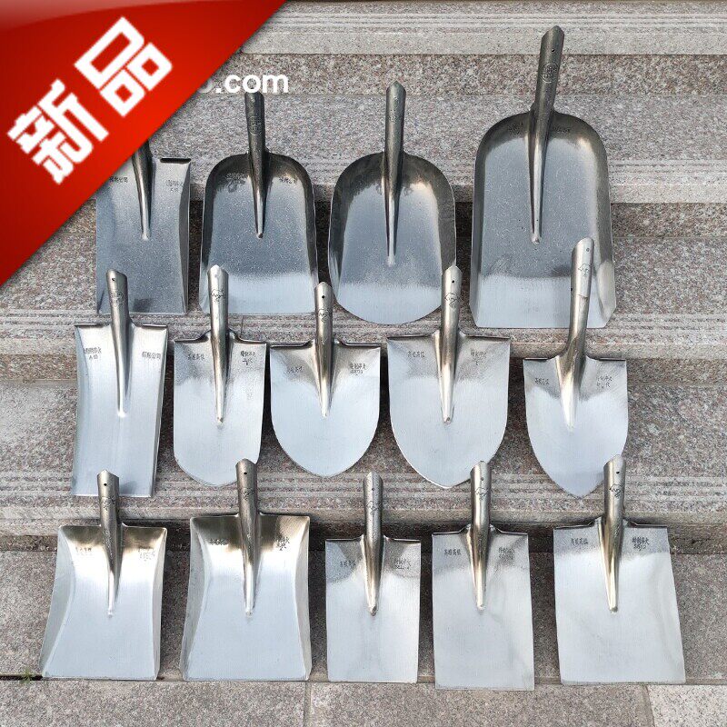 。铁锹农用尖锹方锹煤锹