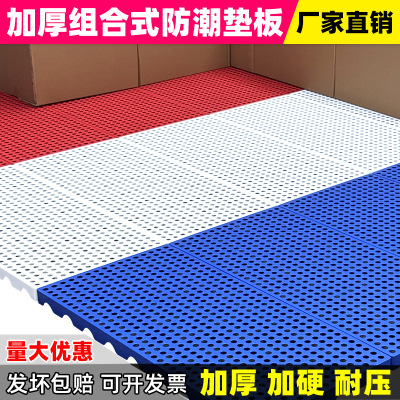 防潮板网格塑料托盘冻库地台物流