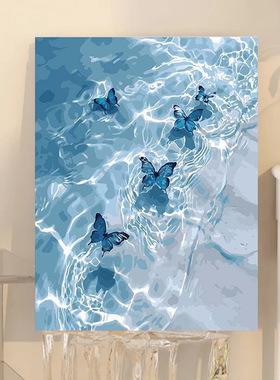 数字油画diy油彩画手绘数字画