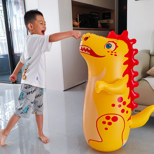 加厚趣味充气不倒翁小孩拳击沙袋