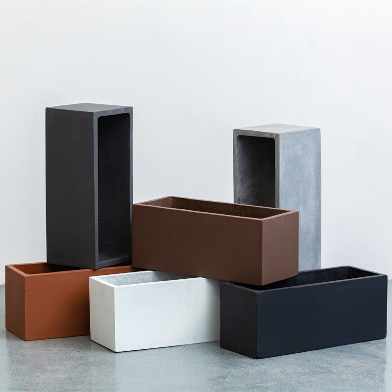 速发长方形水泥花盆台黑色特大号花厅楼顶户外花槽客坛花箱种菜,鲜花速递/花卉仿真/绿植园艺,花盆,淘宝优惠券,粉丝福利购,淘宝优惠卷