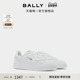 BALLY巴利红白条纹白色牛皮革女士运动休闲鞋 尊享特惠 6313409