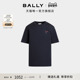 T恤6310931 短袖 尊享折扣 BALLY巴利深蓝色棉质男士