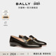 6310332 踩跟鞋 尊享折扣 BALLY巴利DECO牛皮革女士平底鞋
