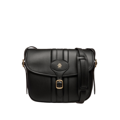 BALLY巴利男士Beckett黑色邮差包