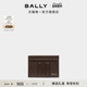 BALLY巴利乌木色牛皮革男士 情人节礼物 卡包6308673