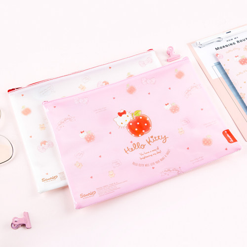 hellokitty网格a4a5卡通文件袋