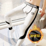 Утепленные удерживающие тепло зимние штаны, леггинсы, бархатное термобелье, облегающий крой