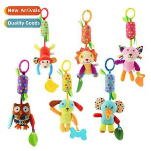 Baby wind chime toys stroller hanging carto animal wind chim